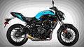 Yamaha MT 07 2019 2 motorbike A4 Photo Print