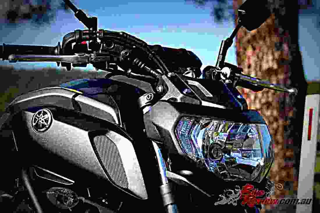 Yamaha MT 07HO 2018 4 motorbike A4 Photo Print