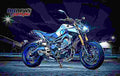 Yamaha MT 09 SP 2018 1 motorbike A4 Photo Print