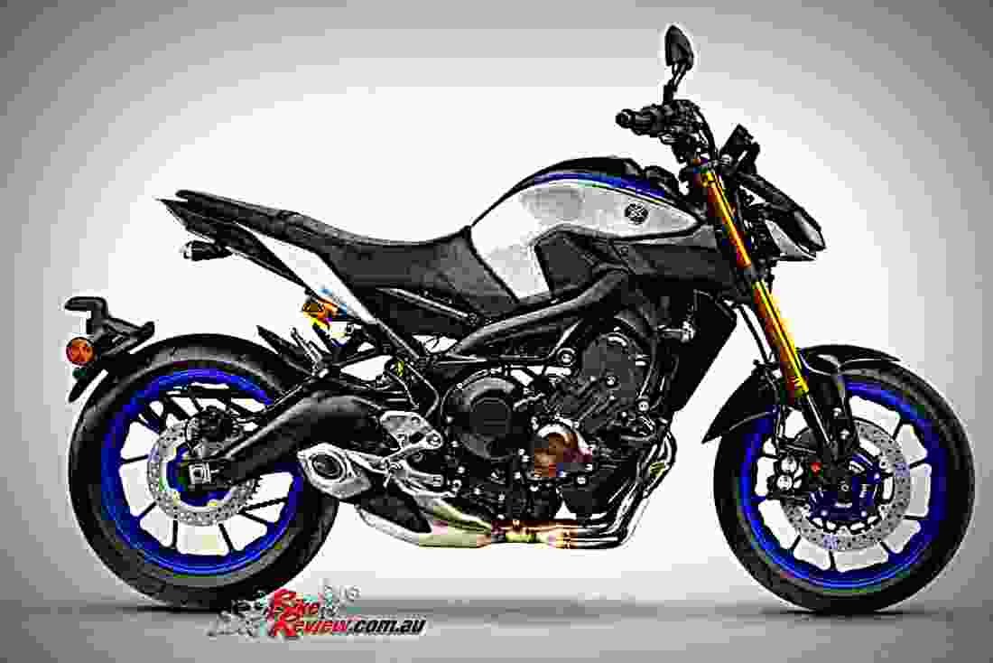 Yamaha MT 09 SP 2018 2 motorbike A4 Photo Print