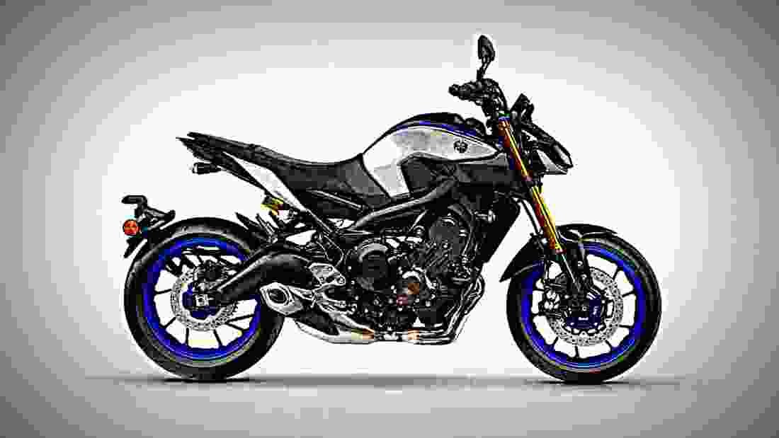 Yamaha MT 09 SP 2018 3 motorbike A4 Photo Print