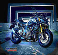 Yamaha MT 10 SP 2017 3 motorbike A4 Photo Print