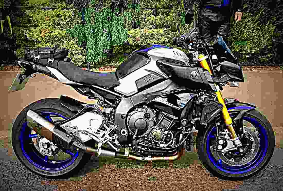 Yamaha MT 10 SP 2018 1 motorbike A4 Photo Print