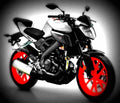 Yamaha MT 125 2019 2 motorbike A4 Photo Print