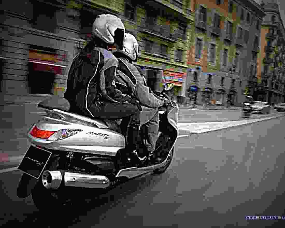 Yamaha Majesty 400 Majesty 400 ABS 2 motorbike A4 Photo Print
