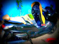 Yamaha Majesty 400 Majesty 400 ABS 4 motorbike A4 Photo Print