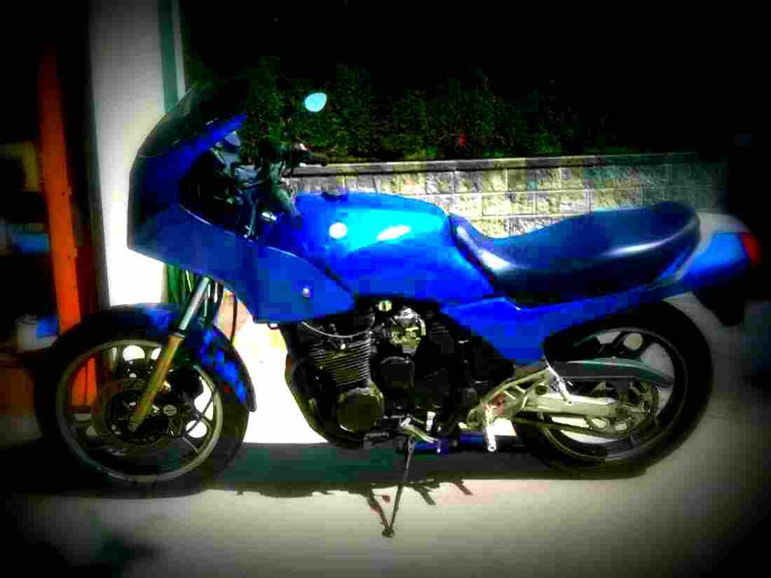 Yamaha Mint 1984 4 motorbike A4 Photo Print
