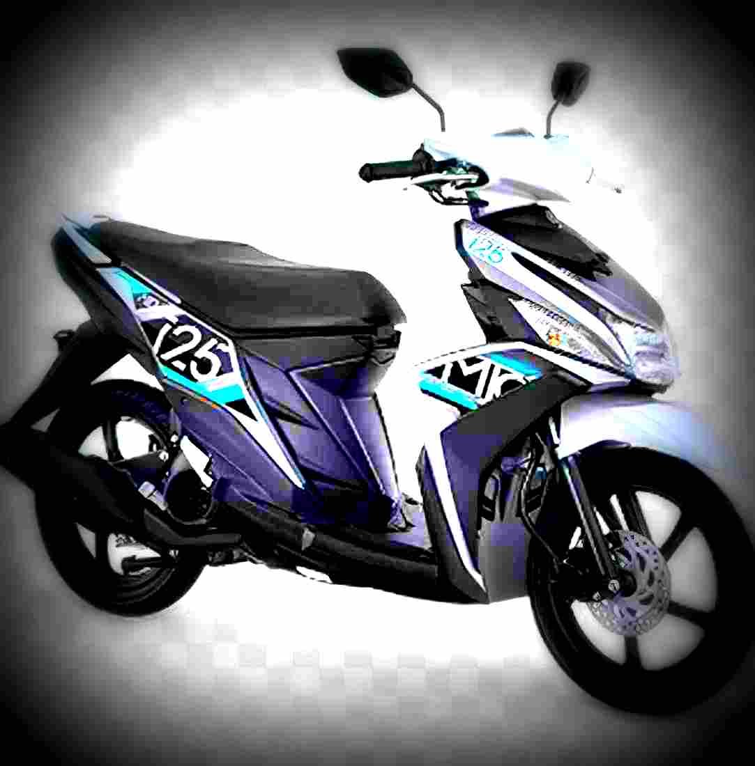 Yamaha Mio M3 125 AKS SSS 2017 3 motorbike A4 Photo Print