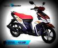 Yamaha Mio M3 125 AKS SSS 2017 4 motorbike A4 Photo Print