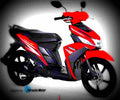 Yamaha Mio Z 2017 2 motorbike A4 Photo Print