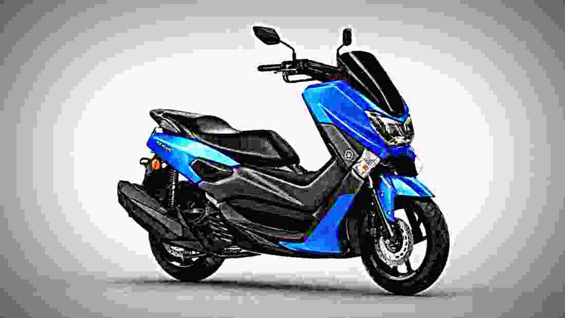 Yamaha NMAX 125 2019 1 motorbike A4 Photo Print