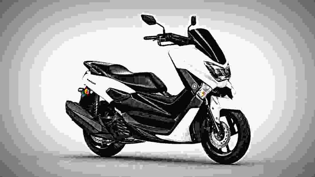 Yamaha NMAX 125 2019 3 motorbike A4 Photo Print
