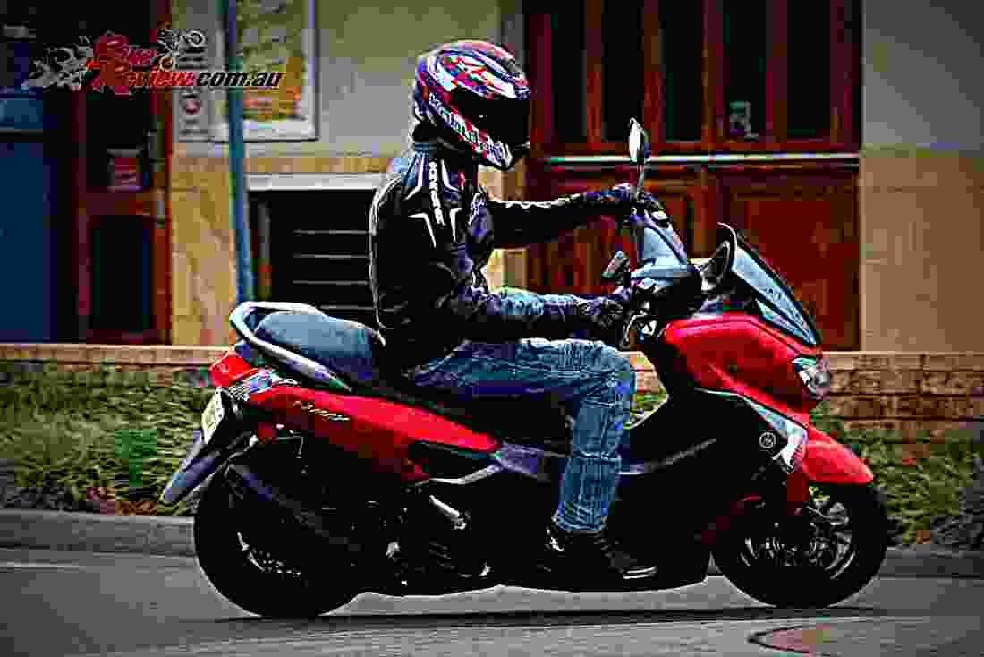 Yamaha NMAX 2018 3 motorbike A4 Photo Print