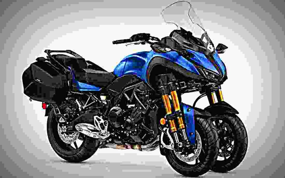 Yamaha Niken GT 2019 1 motorbike A4 Photo Print