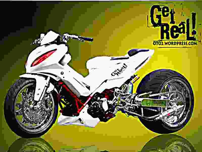 Yamaha Nouvo MX 50CC 1 motorbike A4 Photo Print