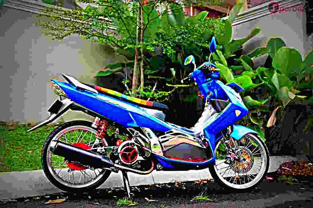 Yamaha Nouvo MX 50CC 3 motorbike A4 Photo Print