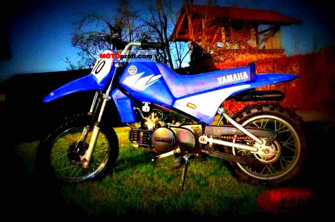 Yamaha PW 80 2002 2 motorbike A4 Photo Print