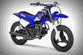 Yamaha PW50 2017 1 motorbike A4 Photo Print