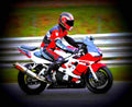 Yamaha R 6 1999 3 motorbike A4 Photo Print