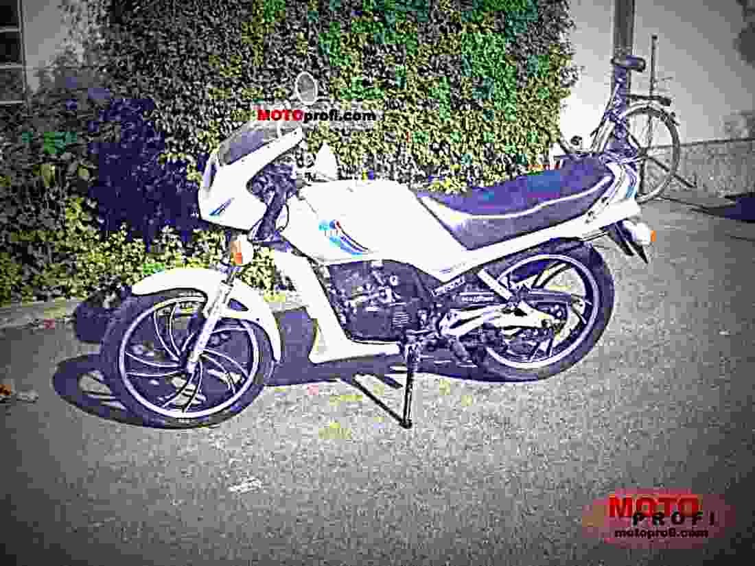 Yamaha RD 125 LC 1982 5 motorbike A4 Photo Print