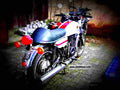 Yamaha RD 250 1975 2 motorbike A4 Photo Print