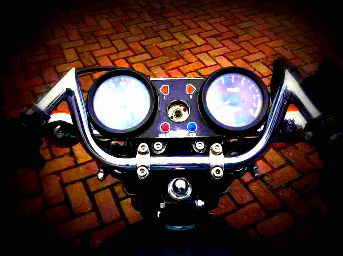 Yamaha RD 250 1975 5 motorbike A4 Photo Print