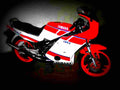 Yamaha RD 350 F (reduced effect) 1987 6 motorbike A4 Photo Print