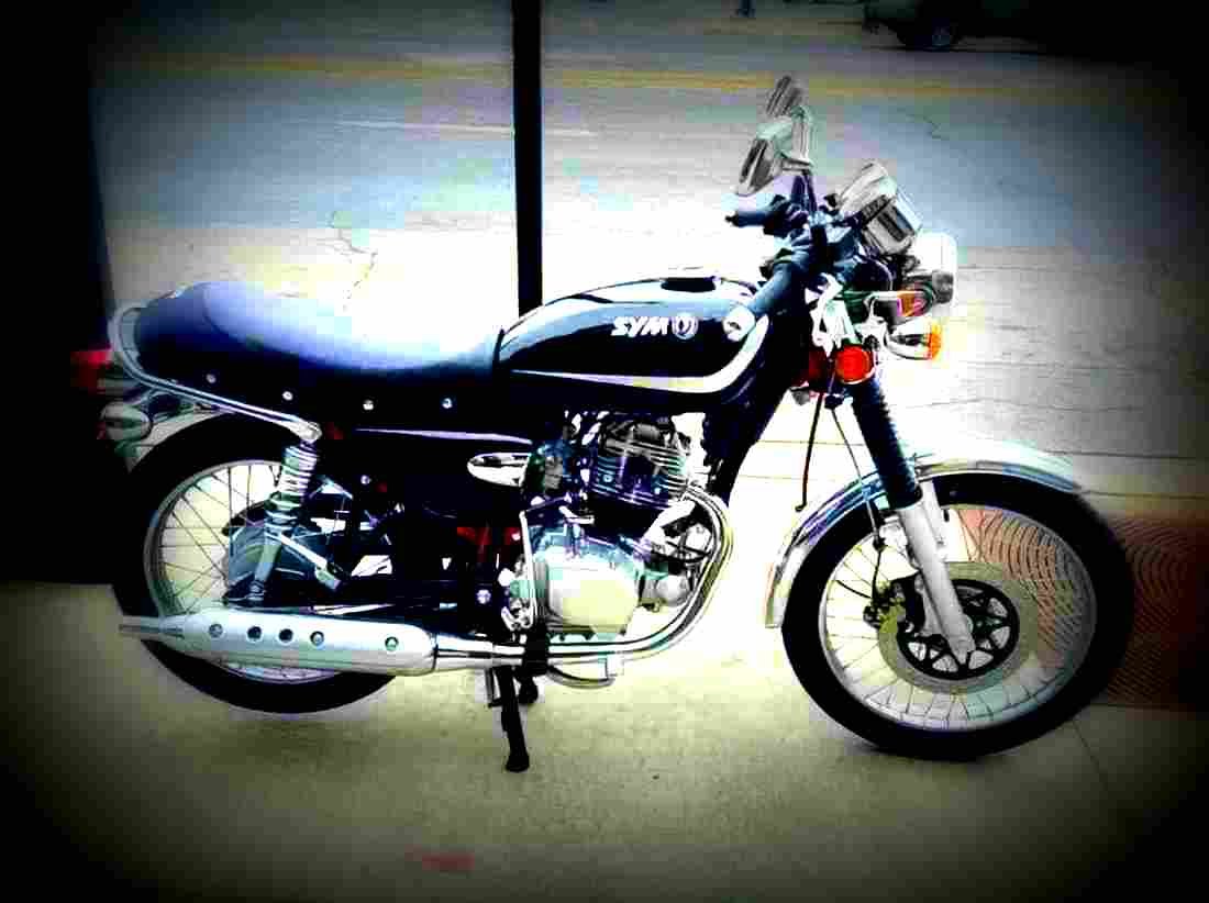 Yamaha RD 350 F (reduced effect) 1988 6 motorbike A4 Photo Print