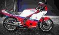 Yamaha RD 350 F (reduced effect) 1989 2 motorbike A4 Photo Print