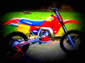 Yamaha RD 350 N (reduced effect) 1990 4 motorbike A4 Photo Print