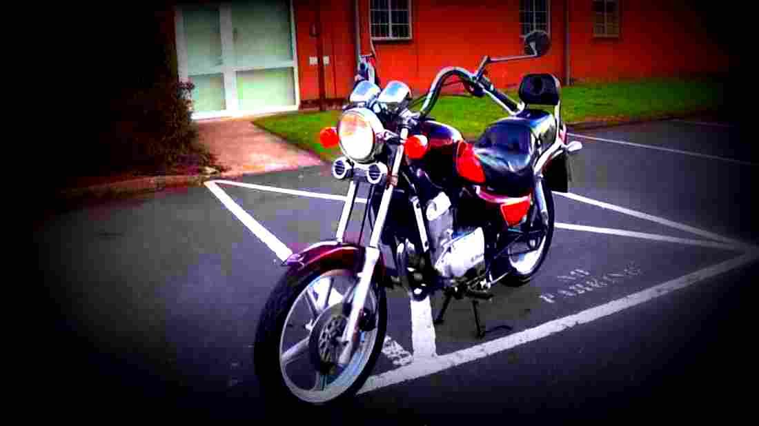 Yamaha RD 350 N (reduced effect) 1990 6 motorbike A4 Photo Print