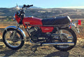 Yamaha RD 350 Red A4 Photo Print