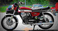 Yamaha RD 350 (5 speed) 1973 6 motorbike A4 Photo Print