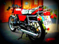 Yamaha RD 350 (reduced effect) 1987 5 motorbike A4 Photo Print