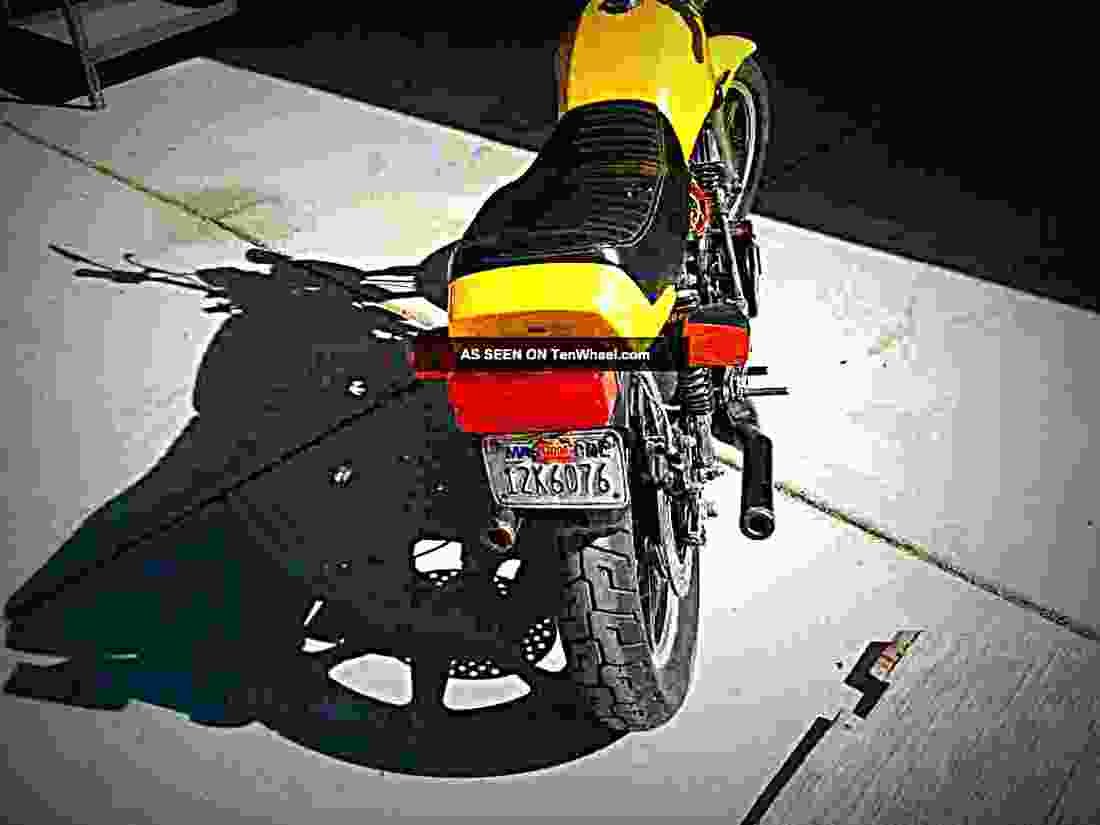 Yamaha RD 400 1978 4 motorbike A4 Photo Print