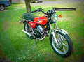 Yamaha RD 400 C 1977 1 motorbike A4 Photo Print