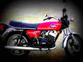 Yamaha RD 400 C 1977 3 motorbike A4 Photo Print