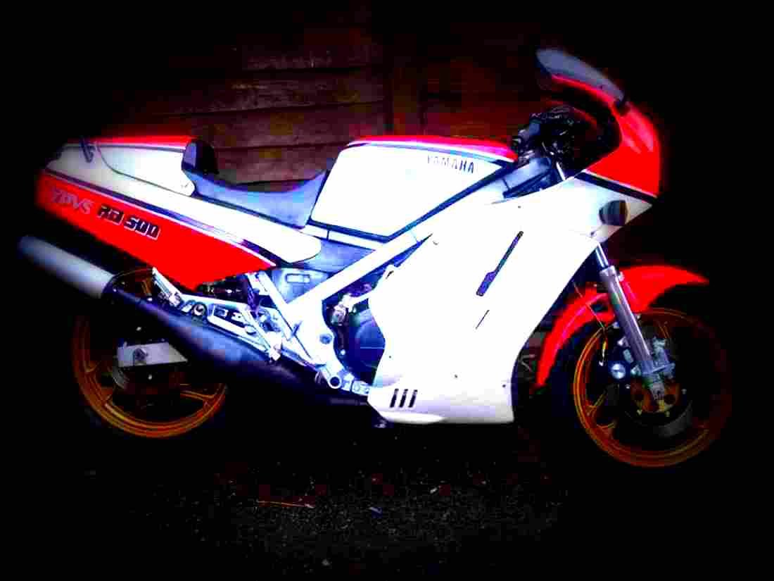 Yamaha RD 500 LC 1985 6 motorbike A4 Photo Print