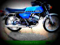 Yamaha RS 100 1978 4 motorbike A4 Photo Print