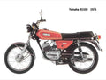 Yamaha RS100 1976 motorbike A4 Photo Print