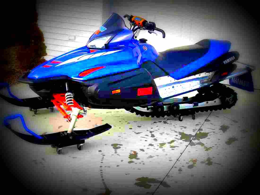 Yamaha RX Warrior 2005 6 motorbike A4 Photo Print
