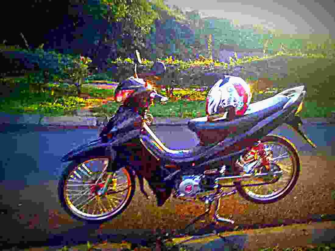 Yamaha RX Warrior 2006 2006 1 motorbike A4 Photo Print