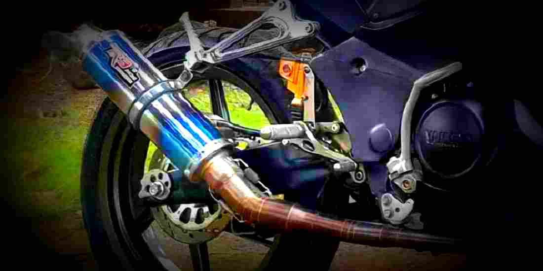 Yamaha RX Warrior 2006 2006 6 motorbike A4 Photo Print