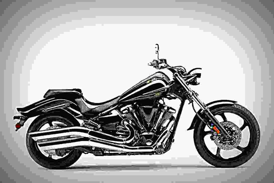 Yamaha Raider 2017 1 motorbike A4 Photo Print