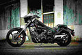 Yamaha Raider Bullet Cowl 2017 4 motorbike A4 Photo Print