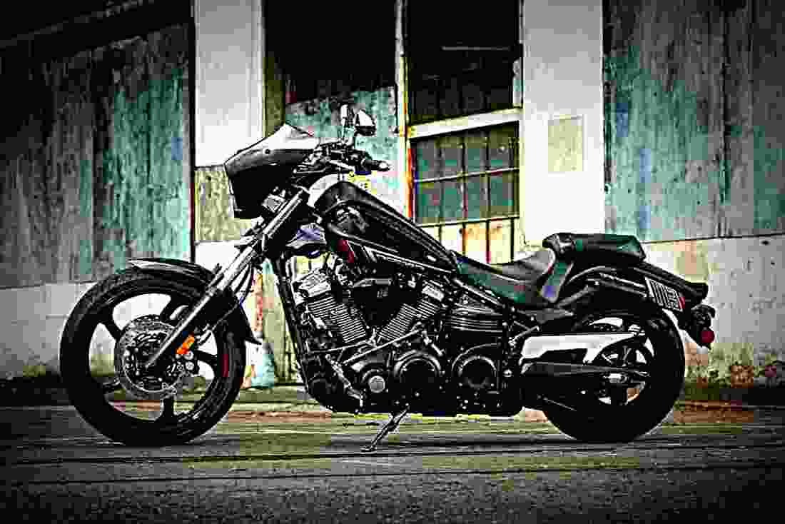 Yamaha Raider Bullet Cowl 2017 4 motorbike A4 Photo Print
