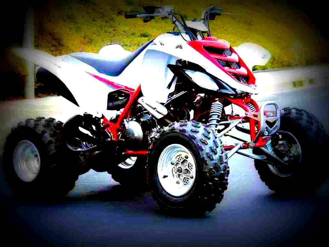 Yamaha Raptor 660R 2005 2 motorbike A4 Photo Print