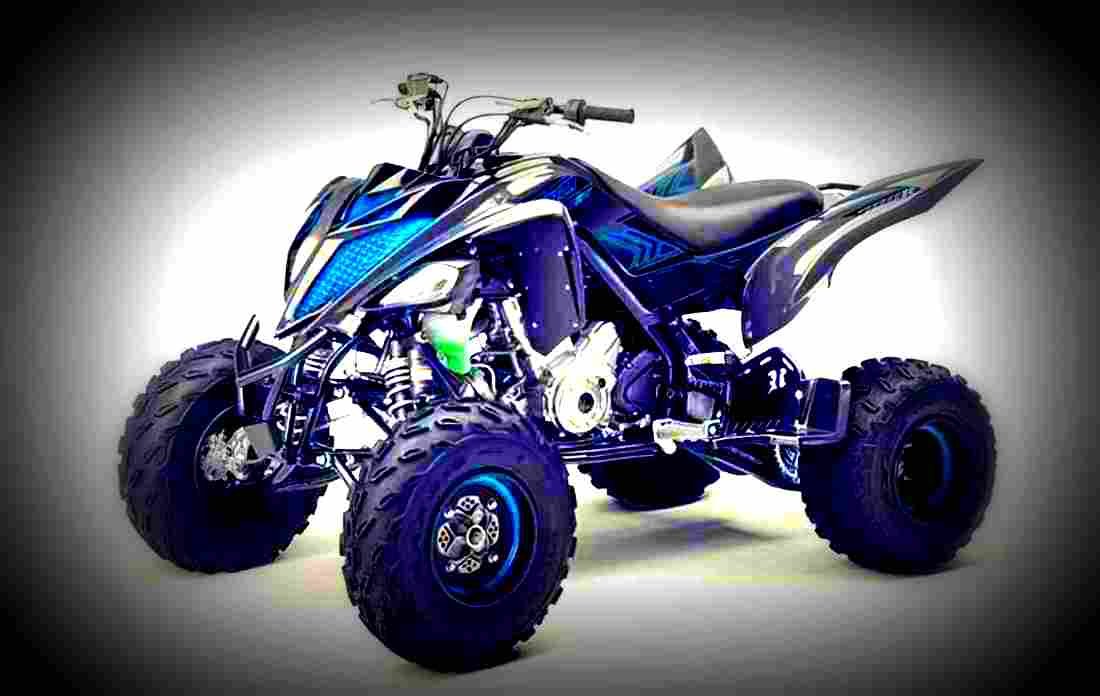 Yamaha Raptor 700 2018 2 motorbike A4 Photo Print