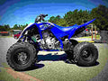 Yamaha Raptor 700 2018 3 motorbike A4 Photo Print