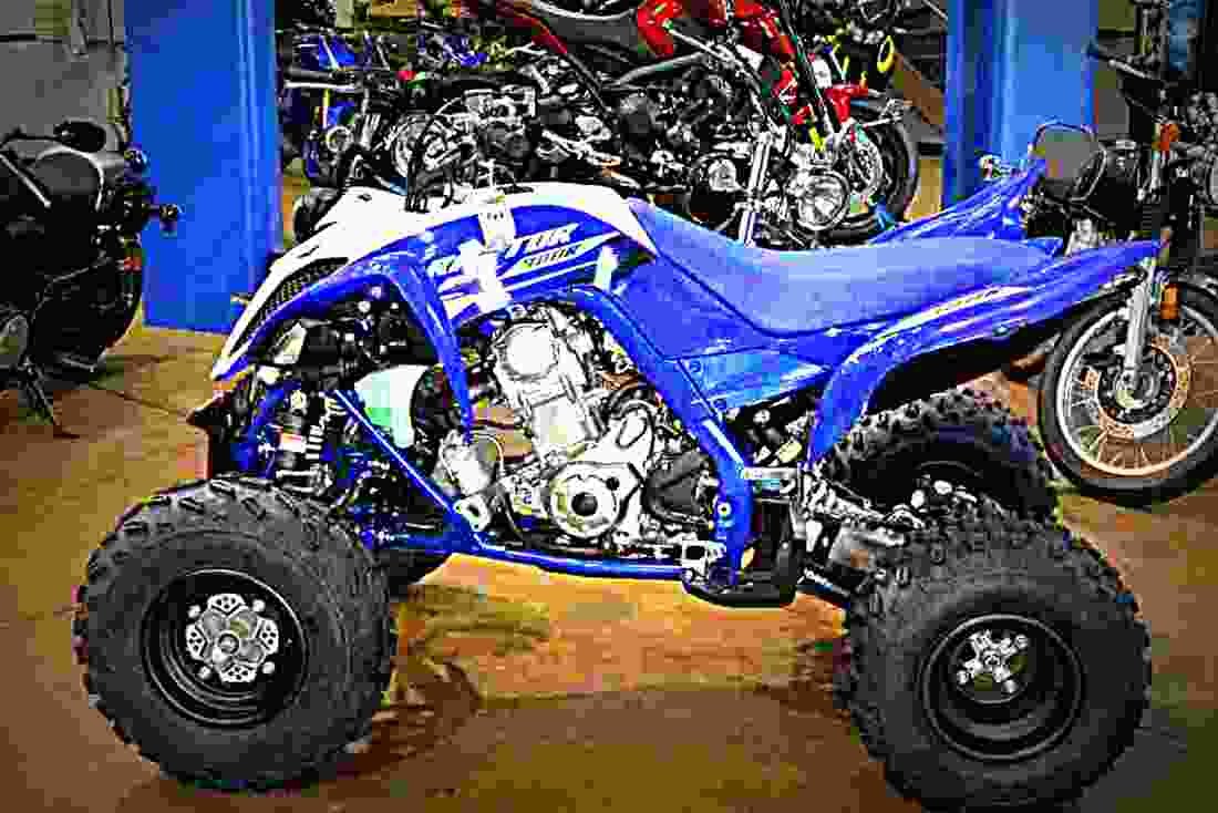 Yamaha Raptor 700R 2018 3 motorbike A4 Photo Print